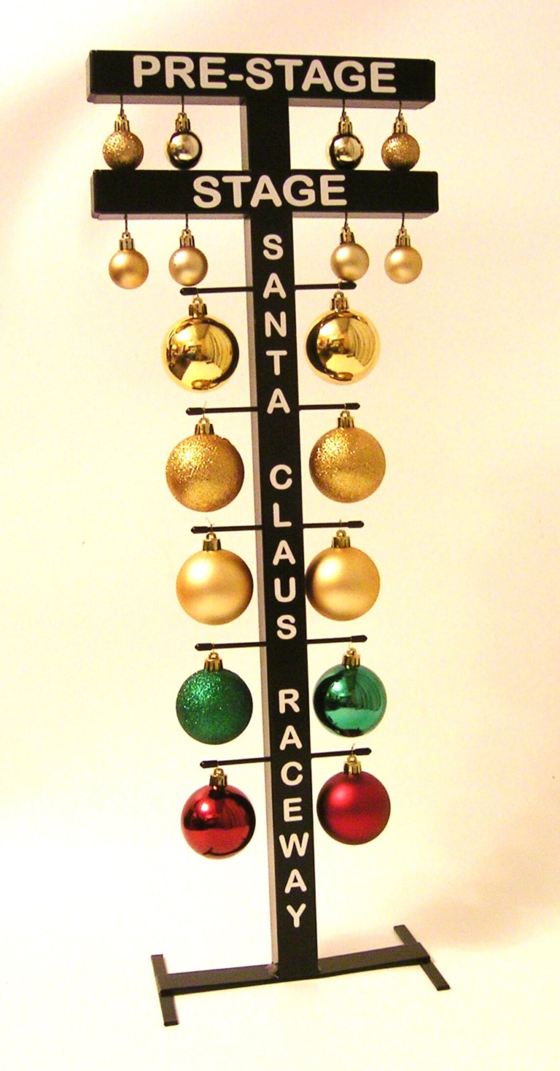 Drag Racing Startline Christmas Tree Santa Claus Raceway Etsy