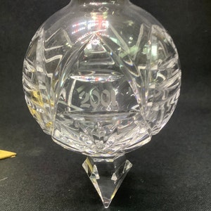 Waterford Crystal 2001 Annual 10th Edition