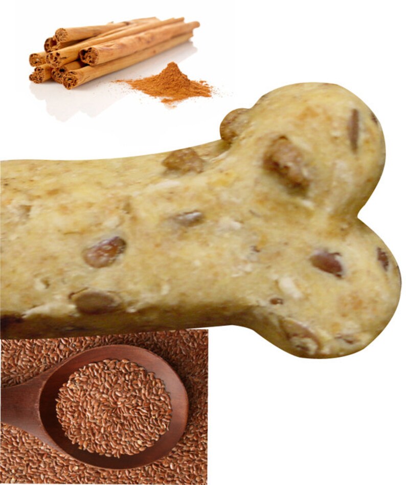 Cinnamon & Flaxseed Gourmet Dog Treats Etsy