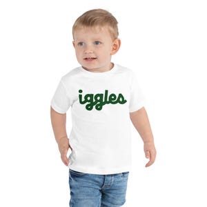 Philadelphia Football Iggles Toddler Short Sleeve Tee - Philly Sports T-Shirt Birds