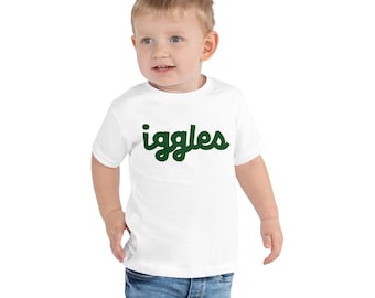 Philadelphia Football Iggles Toddler Short Sleeve Tee - Philly Sports T-Shirt Birds