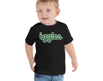 Philadelphia Football Iggles Toddler Short Sleeve Tee - Kids T-Shirt Philly Sports Birds
