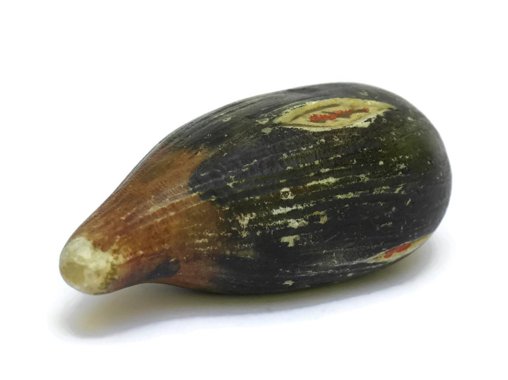 Marble Figs. Faux Fruit Display.