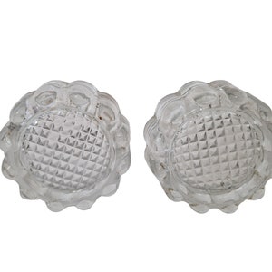 French Antique Glass Carpet Protectors