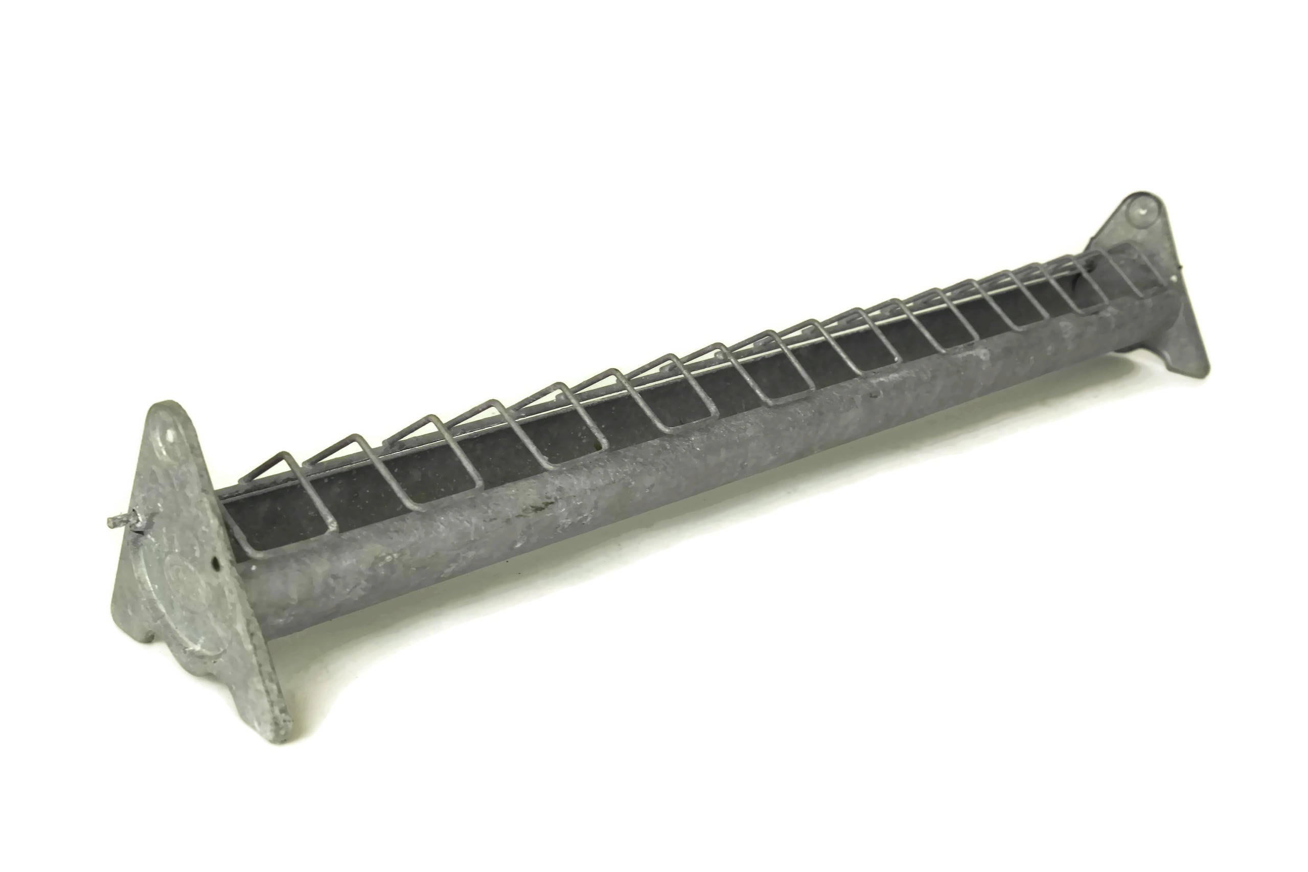 Chicken and Hen Feeder. Vintage Poultry and Bird Trough. Rustic French