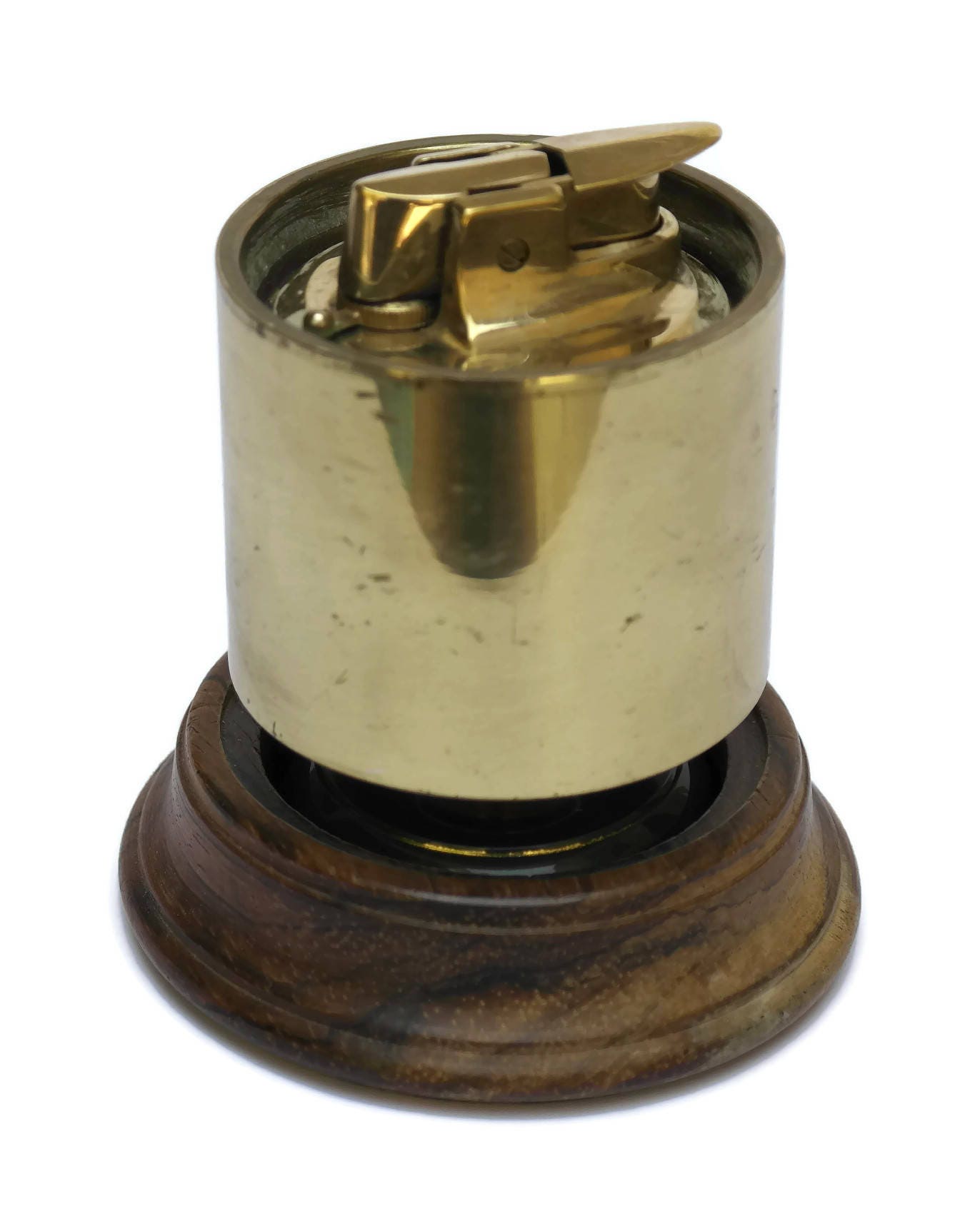 Vintage Ronson Table Lighter. Vintage Brass 1LB Weight Cigarette