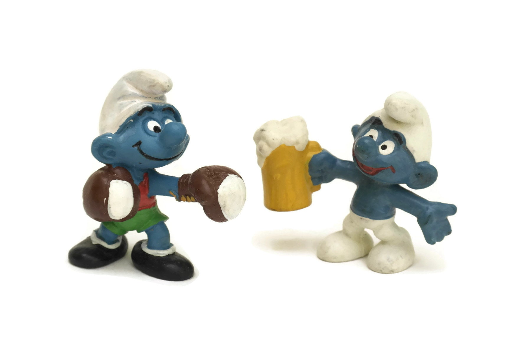 smurf toys from the 80's