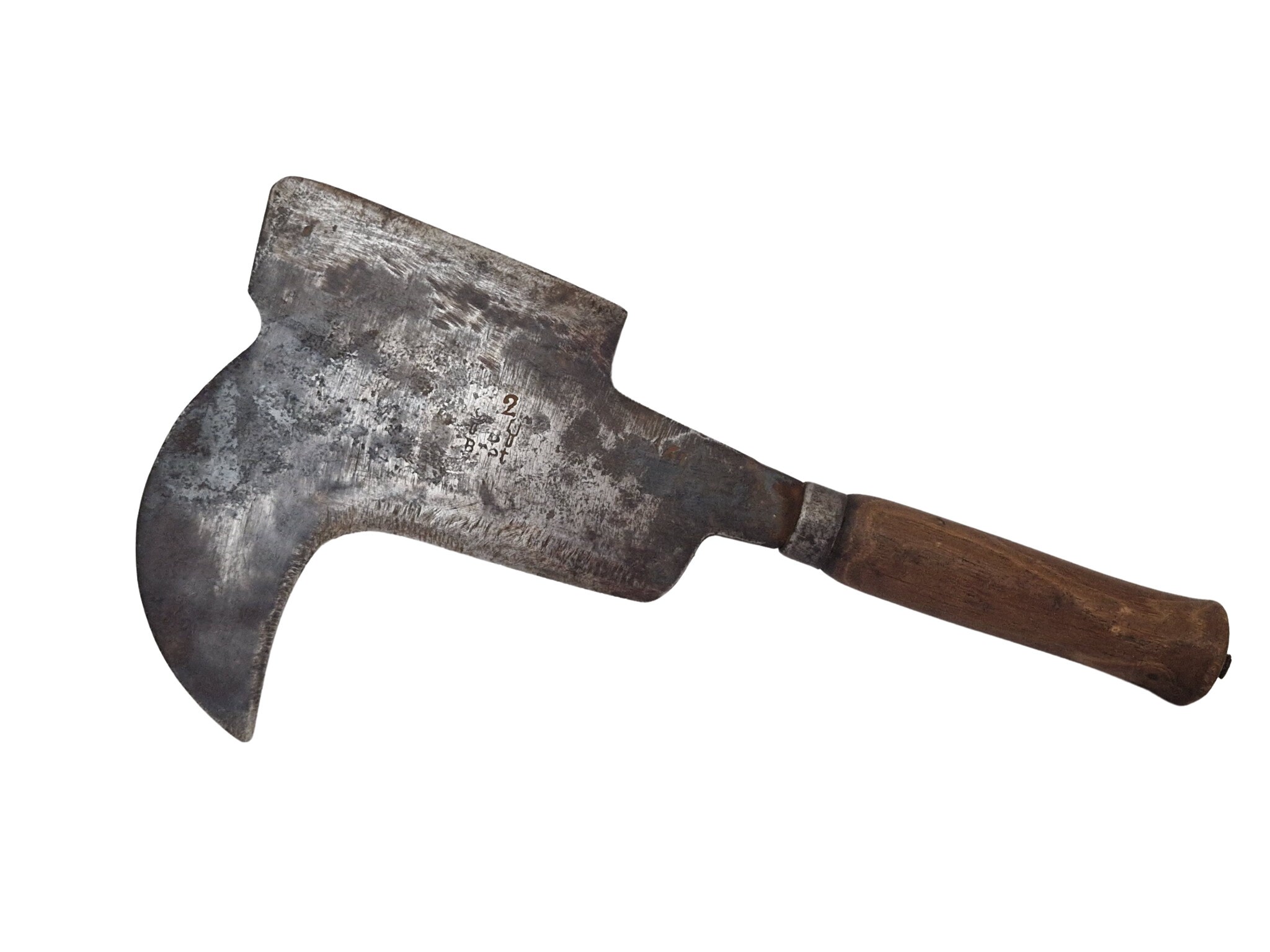 Antique French Vineyard Scythe, Winegrower Billhook Knife, Collectible