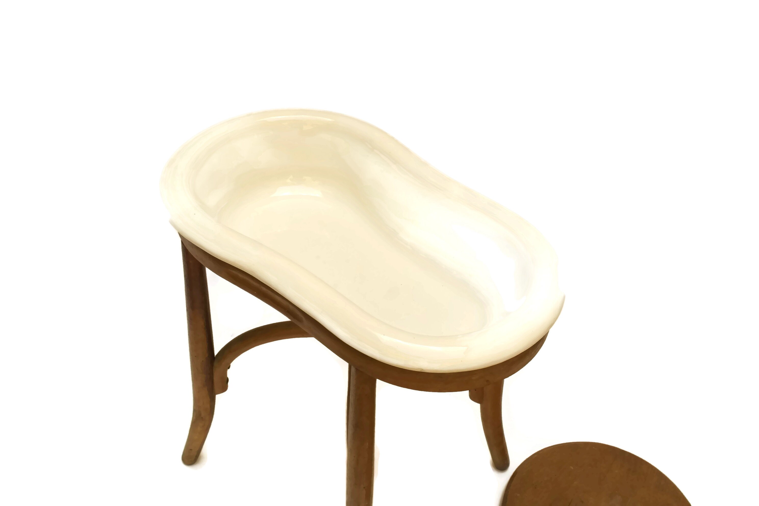 Antique French Bentwood Bidet.