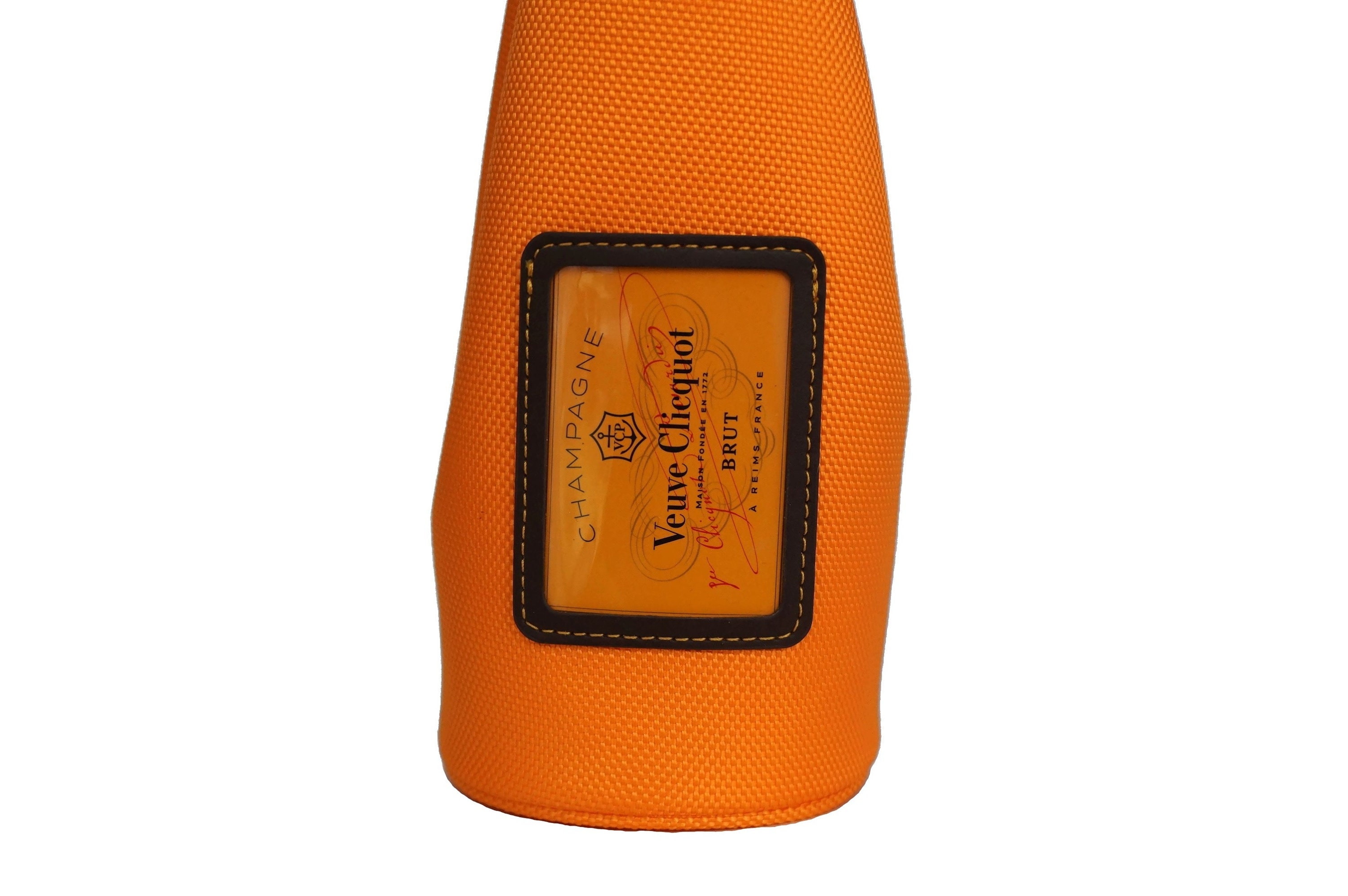 Veuve Clicquot Champagne Bottle Chiller, French Bubbly Bar Decor