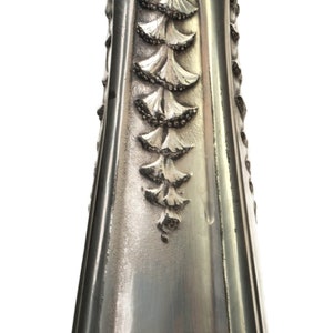 French Antique Art Nouveau Silver Vase by Gallia for Christofle