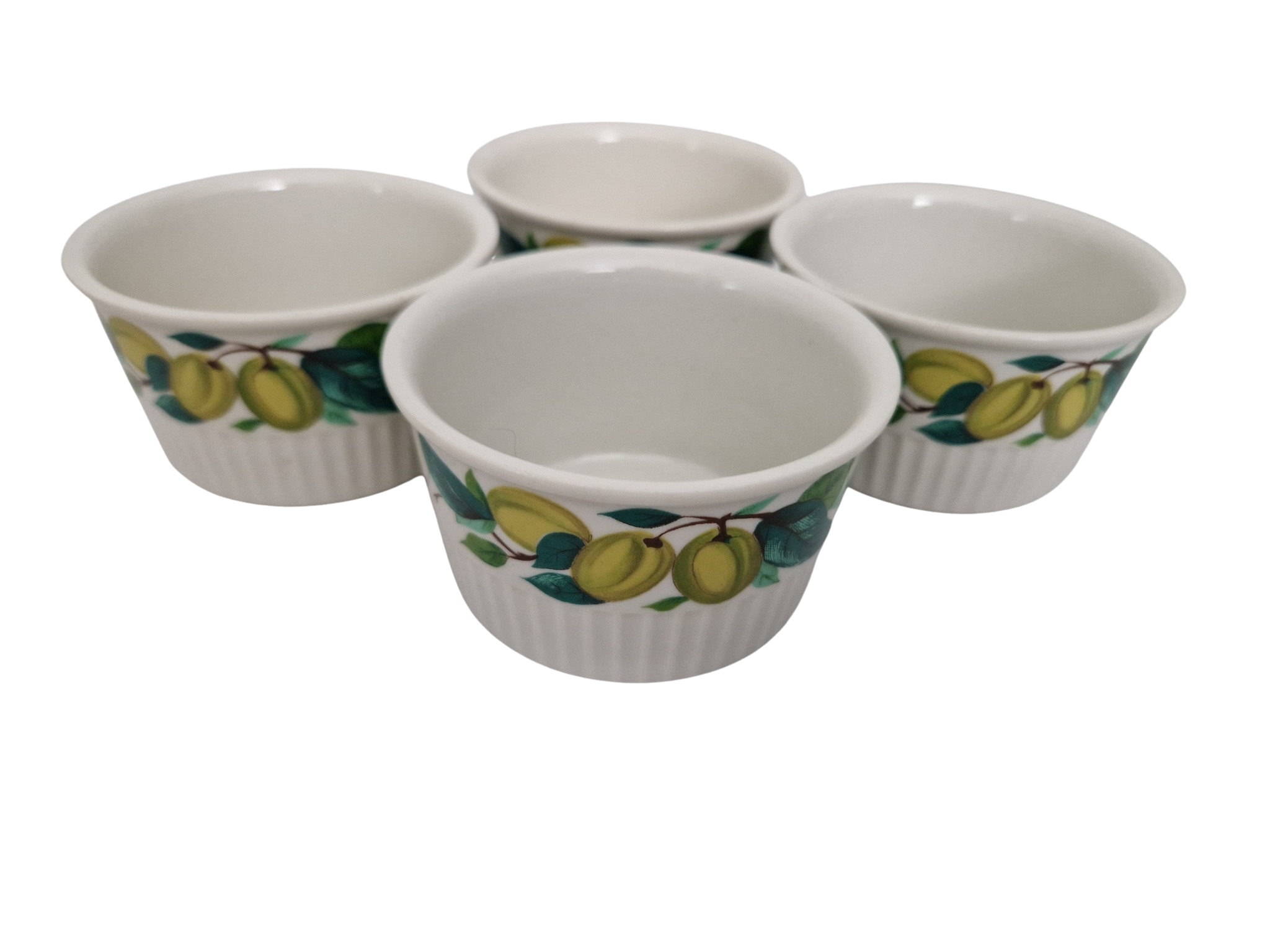 Villeroy and Boch Ramekin Bowls, Set of 4 Small Souffle Dishes with