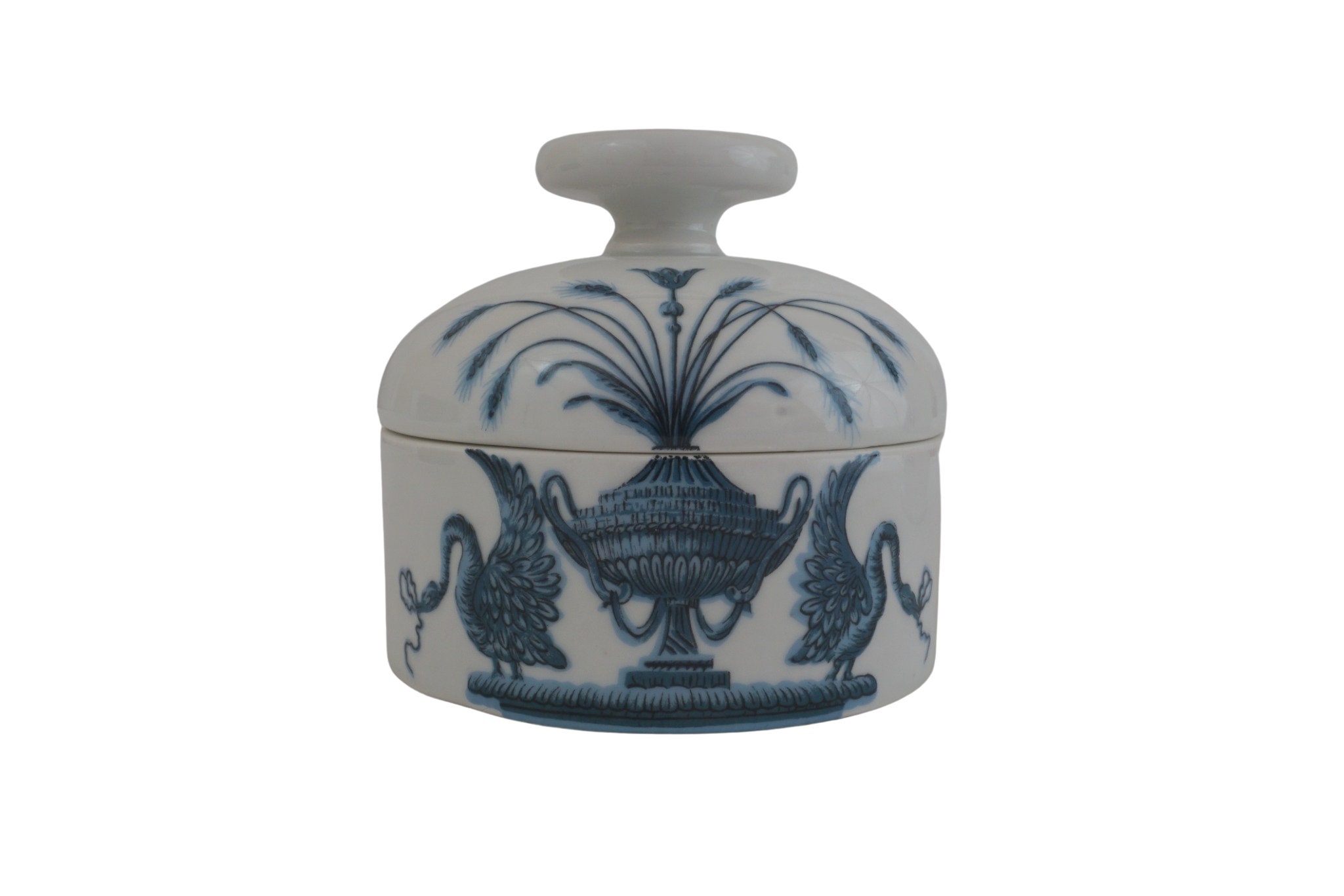 Paris Porcelain Bathroom Canister Set, Romantic French Home Decor