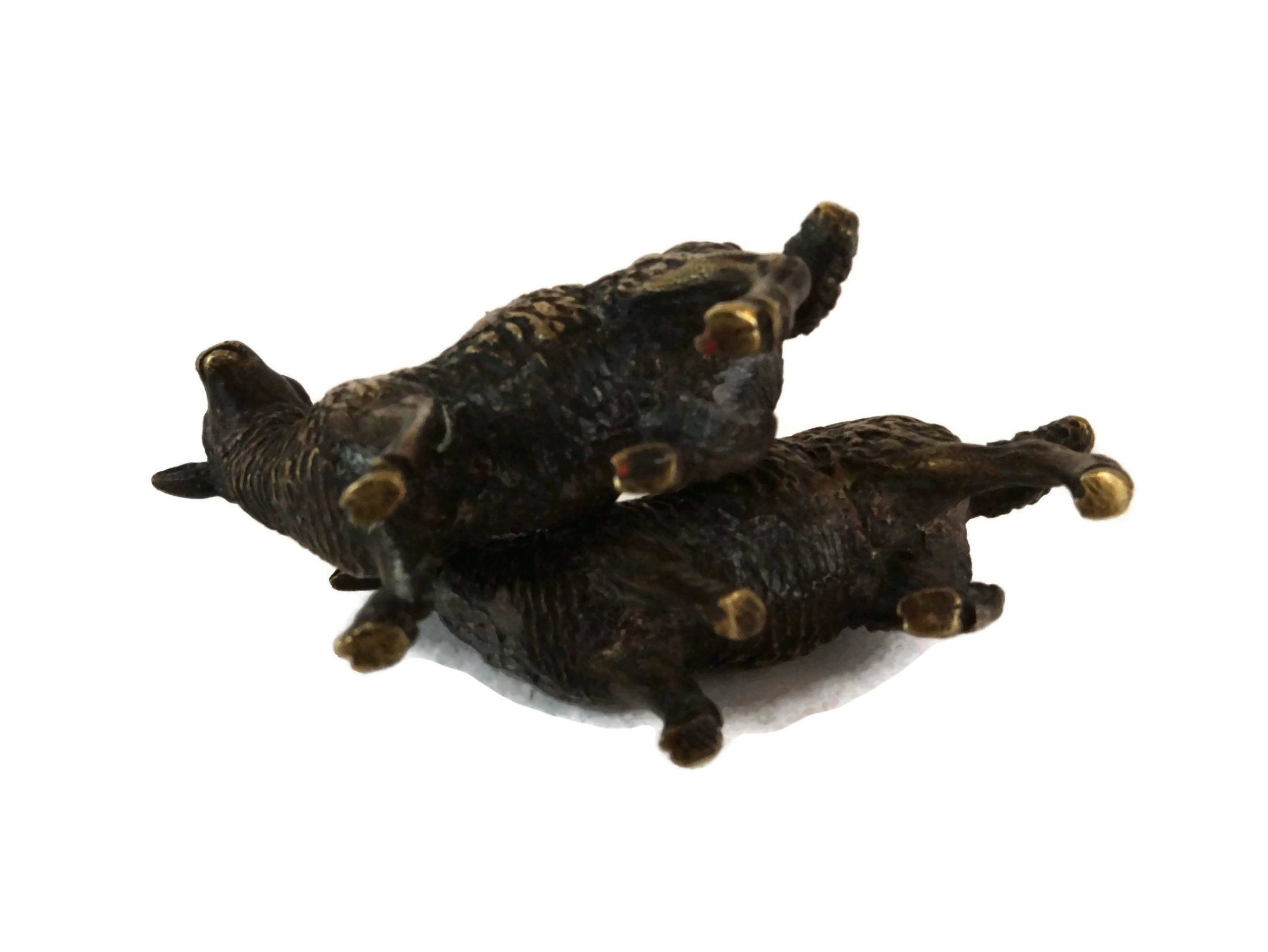 antique sheep figurines
