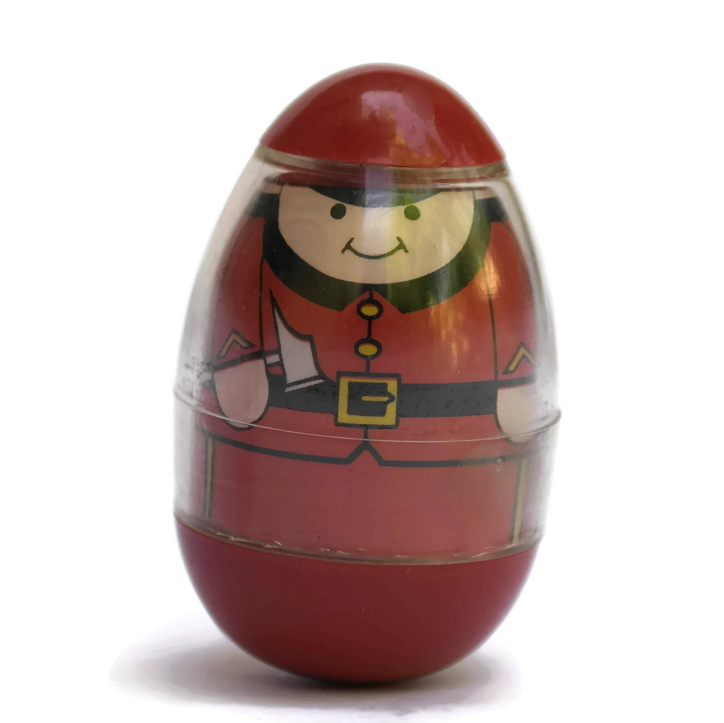 Vintage Weebles Wobble Firefighter Toys.