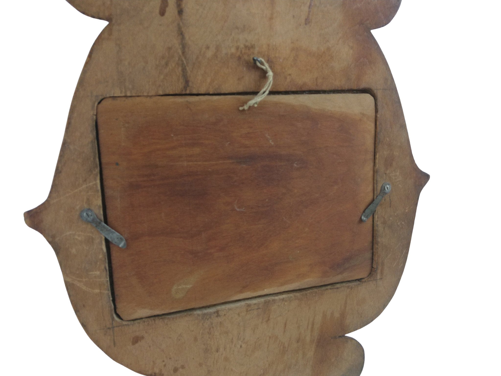 Art Deco Wooden Lyre Harp Photo Frame, Antique French Musical