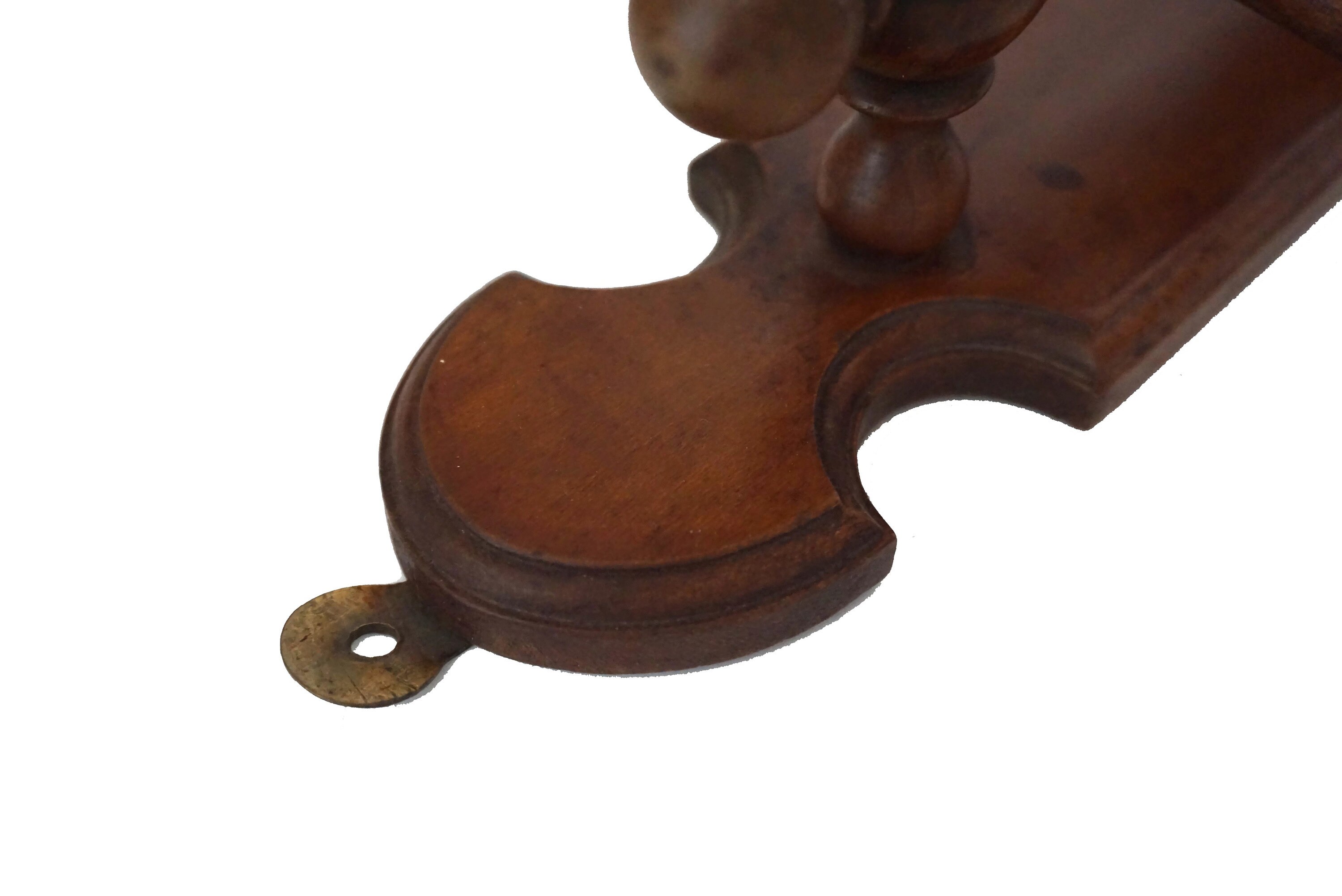 Antique Wooden Bathroom Towel Holder, 3 arm Adjustable Swing Rack, Wall