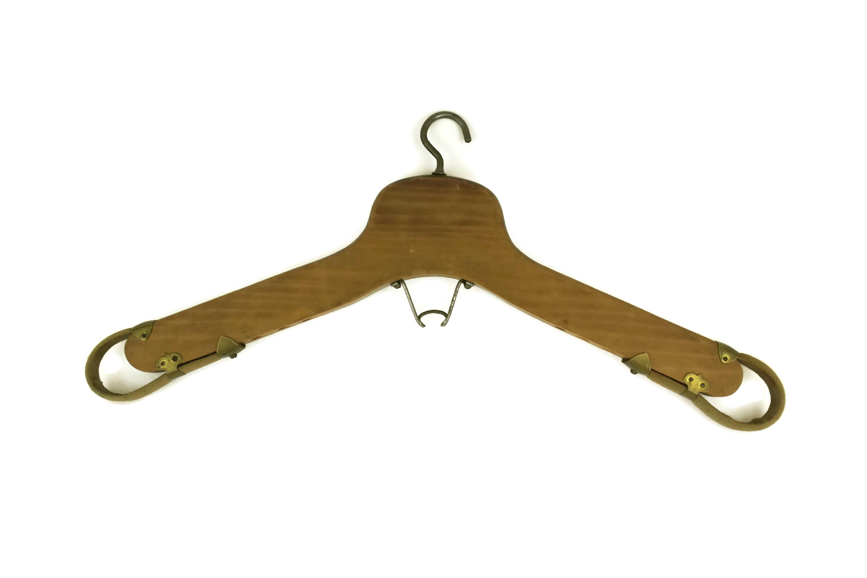 Antique Wooden Coat Hanger.