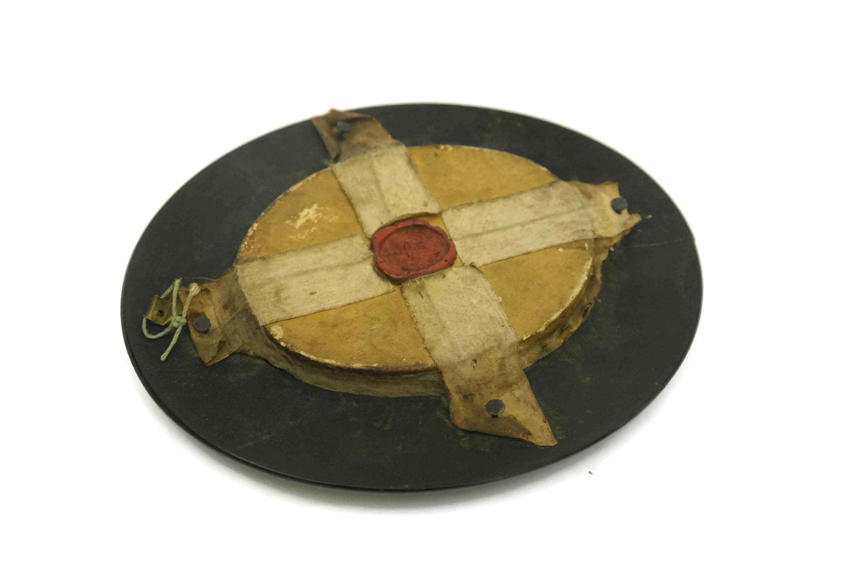 Antique Reliquary with Saints Relics and Paperolles.