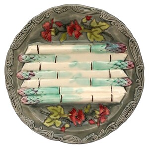 A Decorative Asparagus Wall Plate