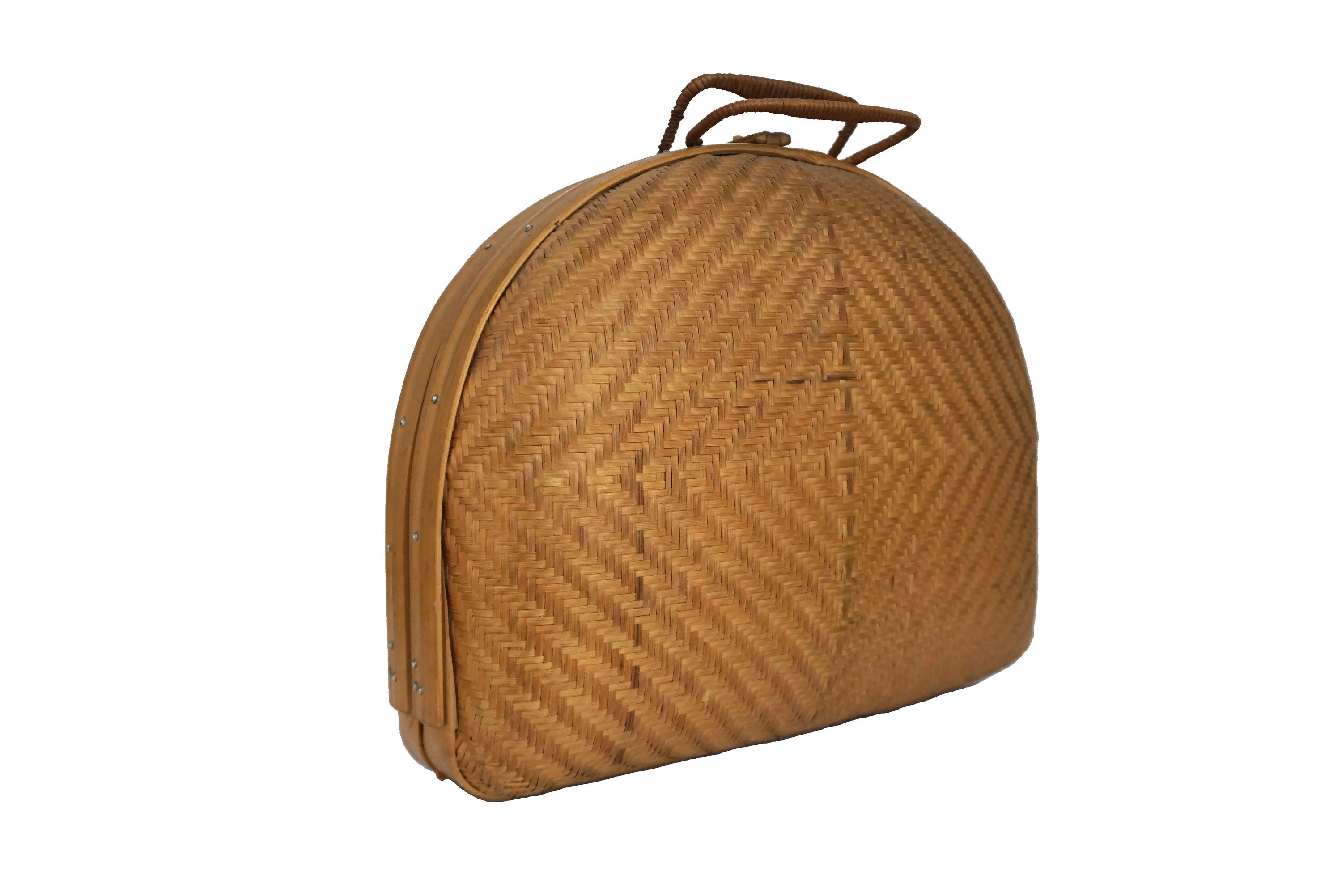 wooden bamboo purse
