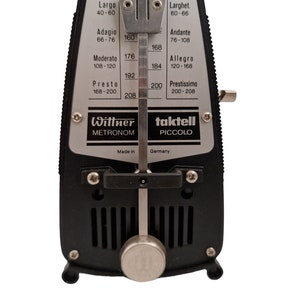 Vintage Taktell Metronome by Wittner, Piccolo Serie 830, Music Student Gift image 8