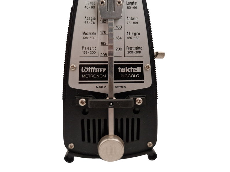 Vintage Taktell Metronome by Wittner, Piccolo Serie 830, Music Student Gift image 8