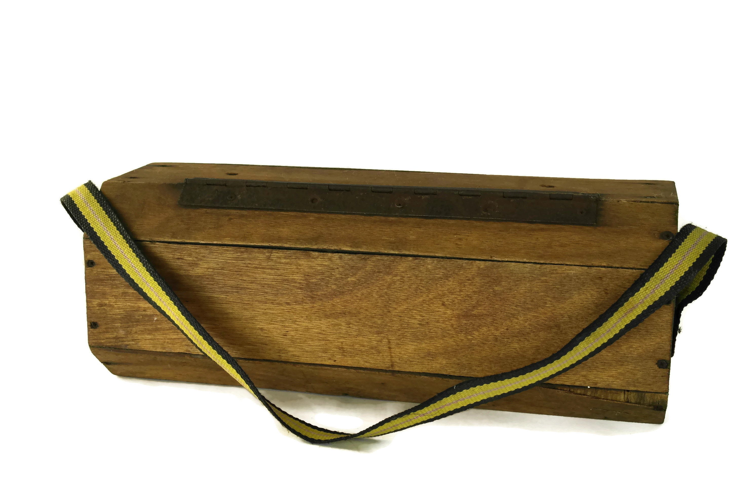 Vintage Wooden Ferret Box. Pet Carrier. Transport and Travel Gifts.