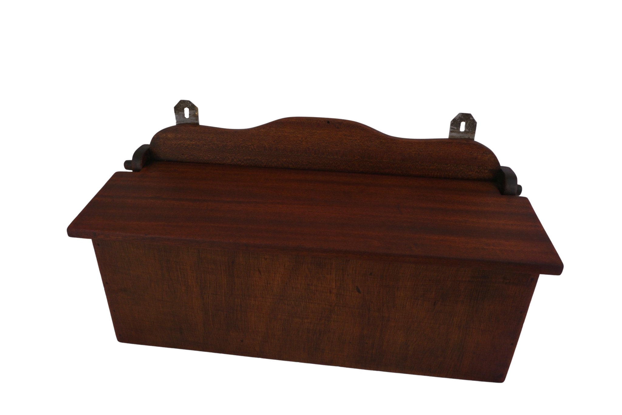 Wooden Wall Hanging Storage Box, French Kitchen Decor