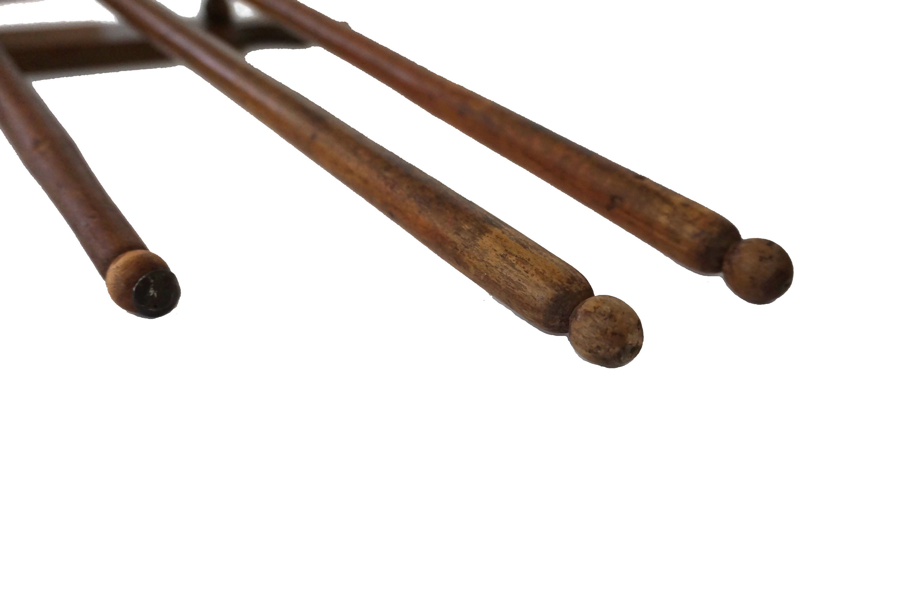 Antique Wooden Bathroom Towel Holder, 3 arm Adjustable Swing Rack, Wall