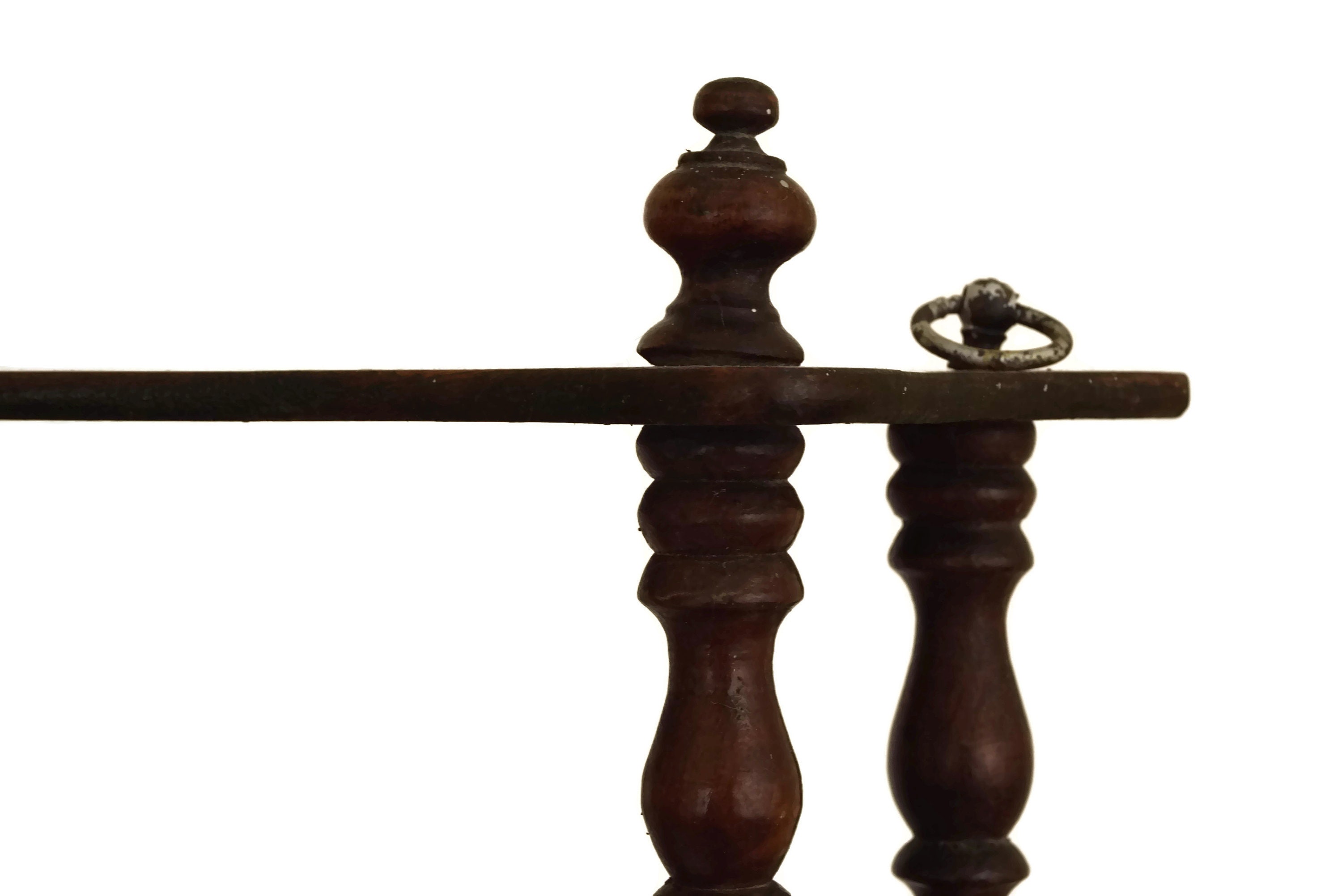 Antique Wood Wall Hanging Shelf