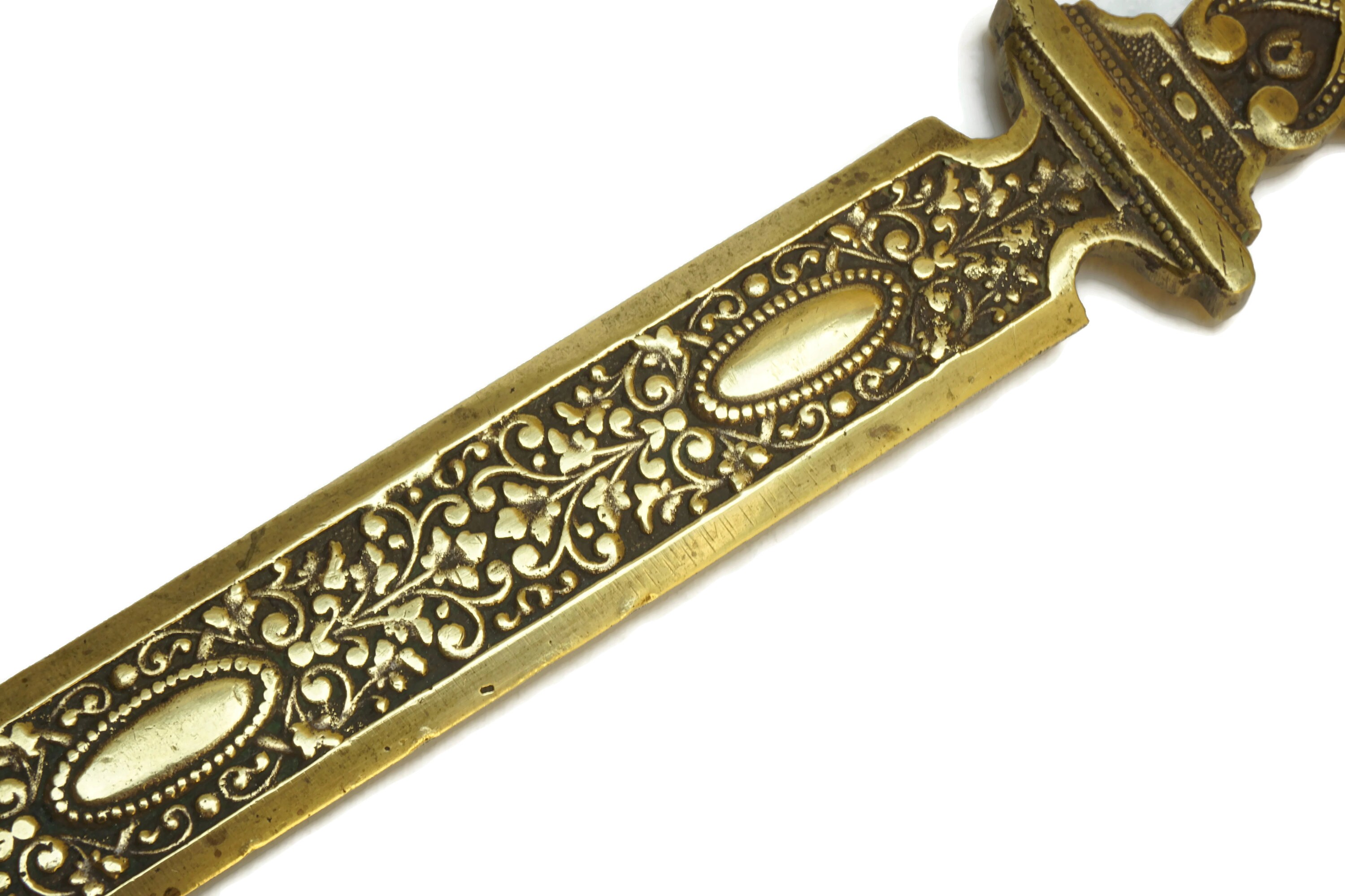 Antique Brass Letter Opener Knife