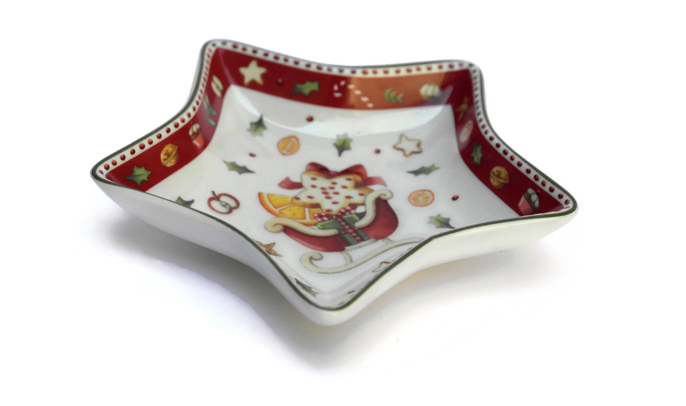 Villeroy and Boch Christmas Toy Delight Star Dish.