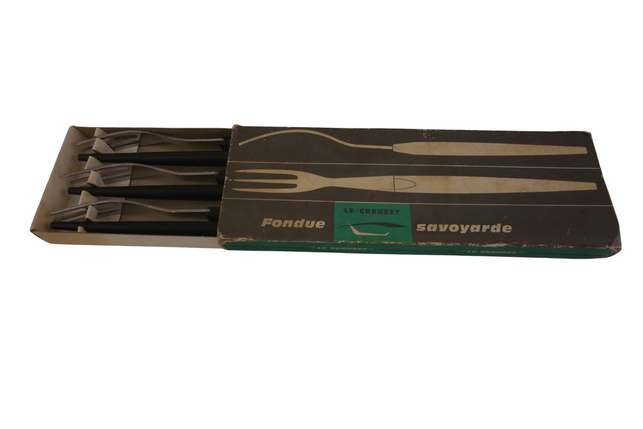 1970s Le Creuset Cheese Fondue Forks, Set of 6