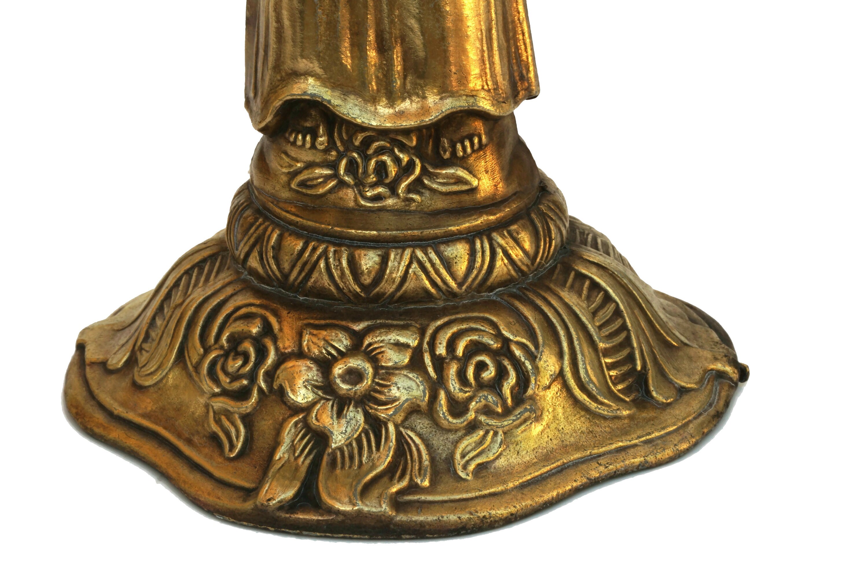 Antique Angel Figurine Candle Holder Candelabra, Christmas Home Decor