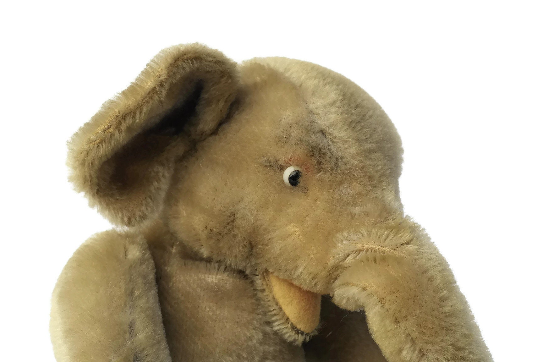 Stuffed Elephant Push Toy.