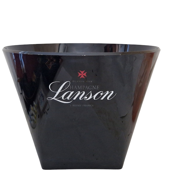 French Lanson Champagne Ice Bucket Chiller, Champagne Bath Cooler, Wedding Barware