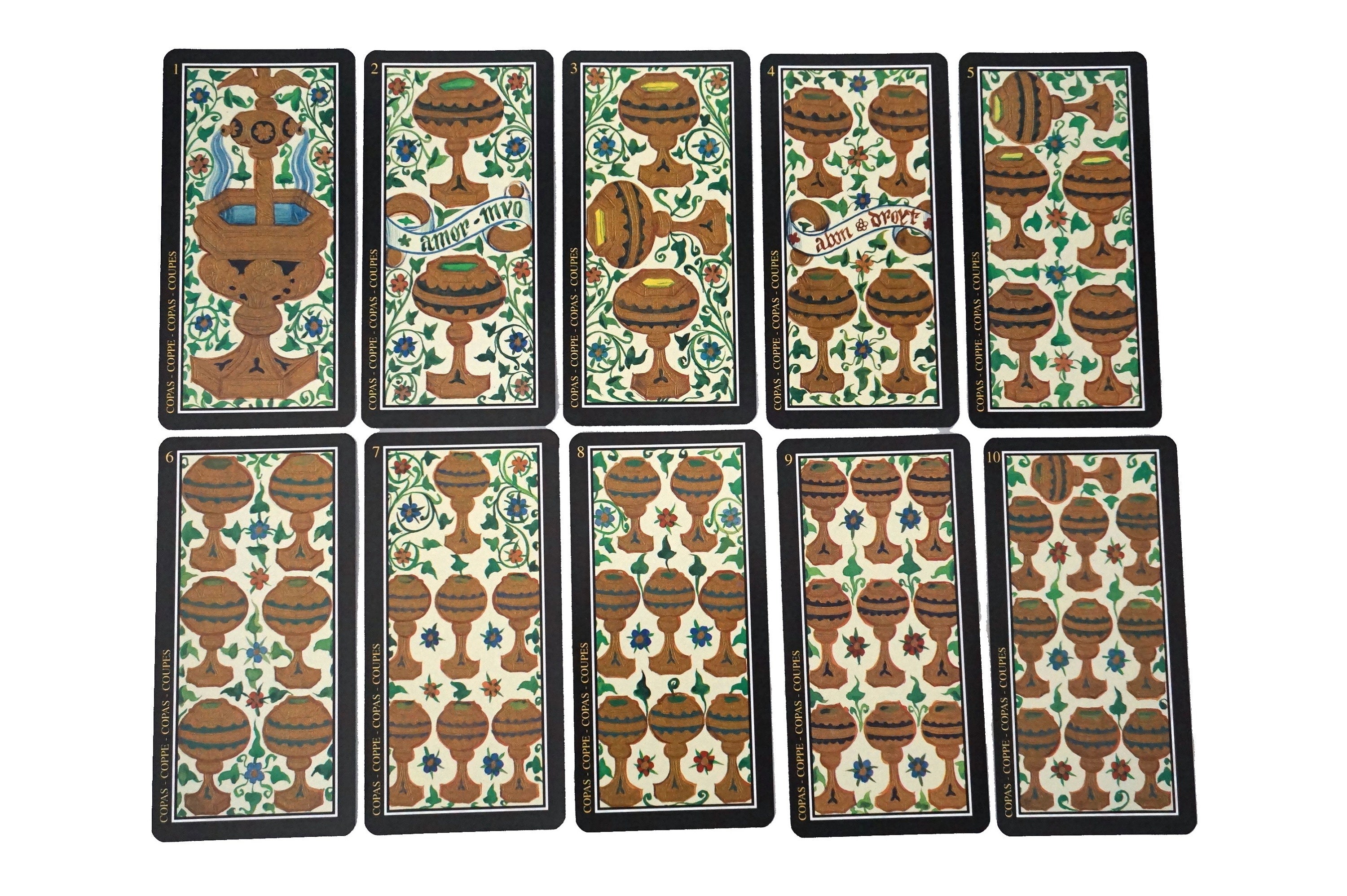 Visconti Sforza Tarot Card Deck, Vintage Fortune Telling and Divination Gifts