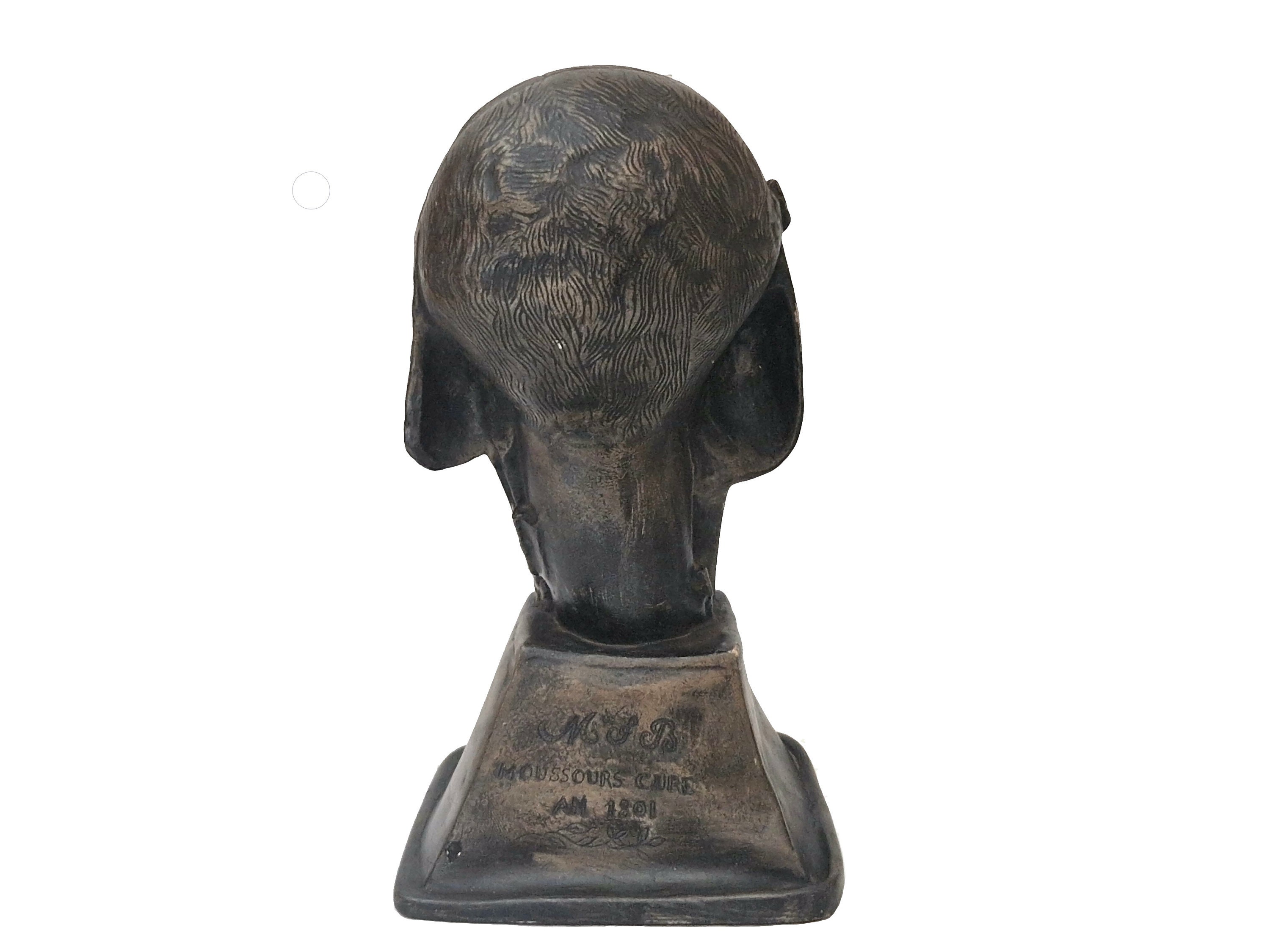 Saint Fortunata Bust Statue, Louvre Museum Reproduction of Antique