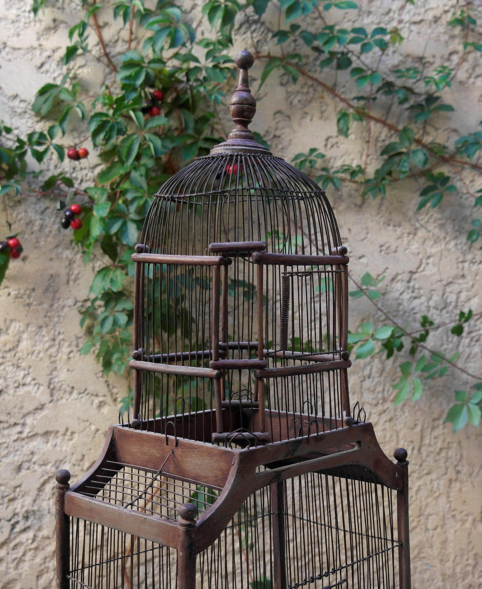 Large Antique French Birdcage.