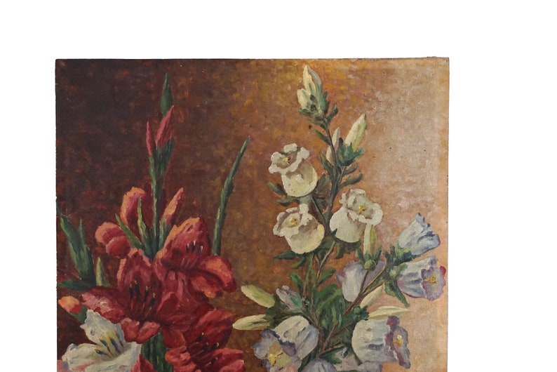 Gladiolus Bouquet Flowers Painting