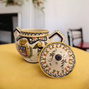 Vintage French Kitchen Storage Canister