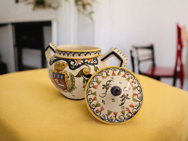 Vintage French Kitchen Storage Canister