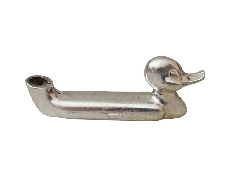 Vintage Duck Knife Rest and Name Card Holder