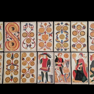 French Vintage Fortune Telling and Divination Tool Game