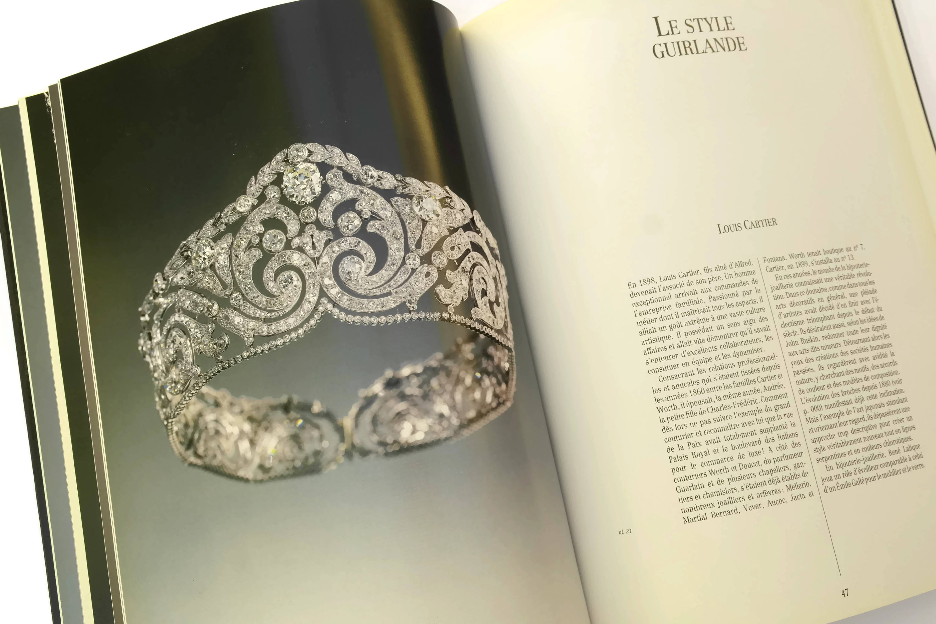 Vintage Cartier Jewelry Book L'Art De Cartier. French Coffee Table Book.