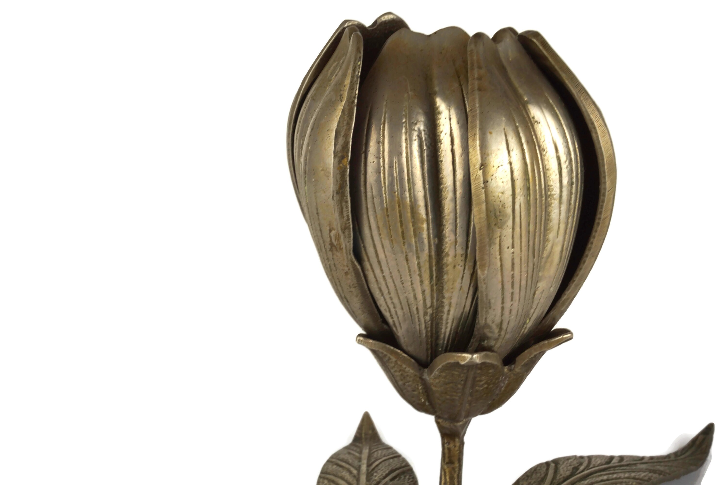 Lily Flower Petal Ashtray Set, Mid Century Home Decor