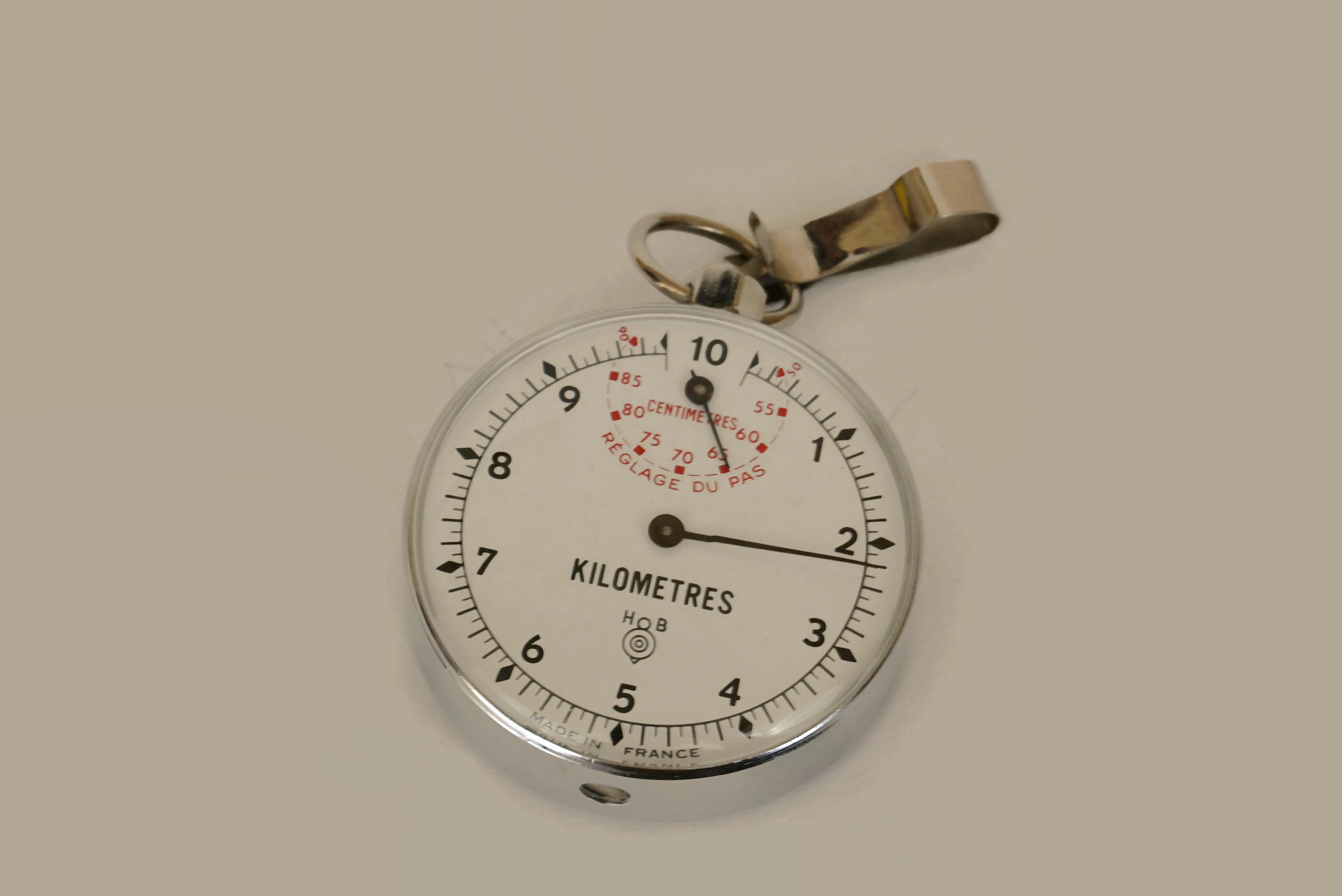 Vintage Pedometer Step Counter and Activity Tracker, French HB