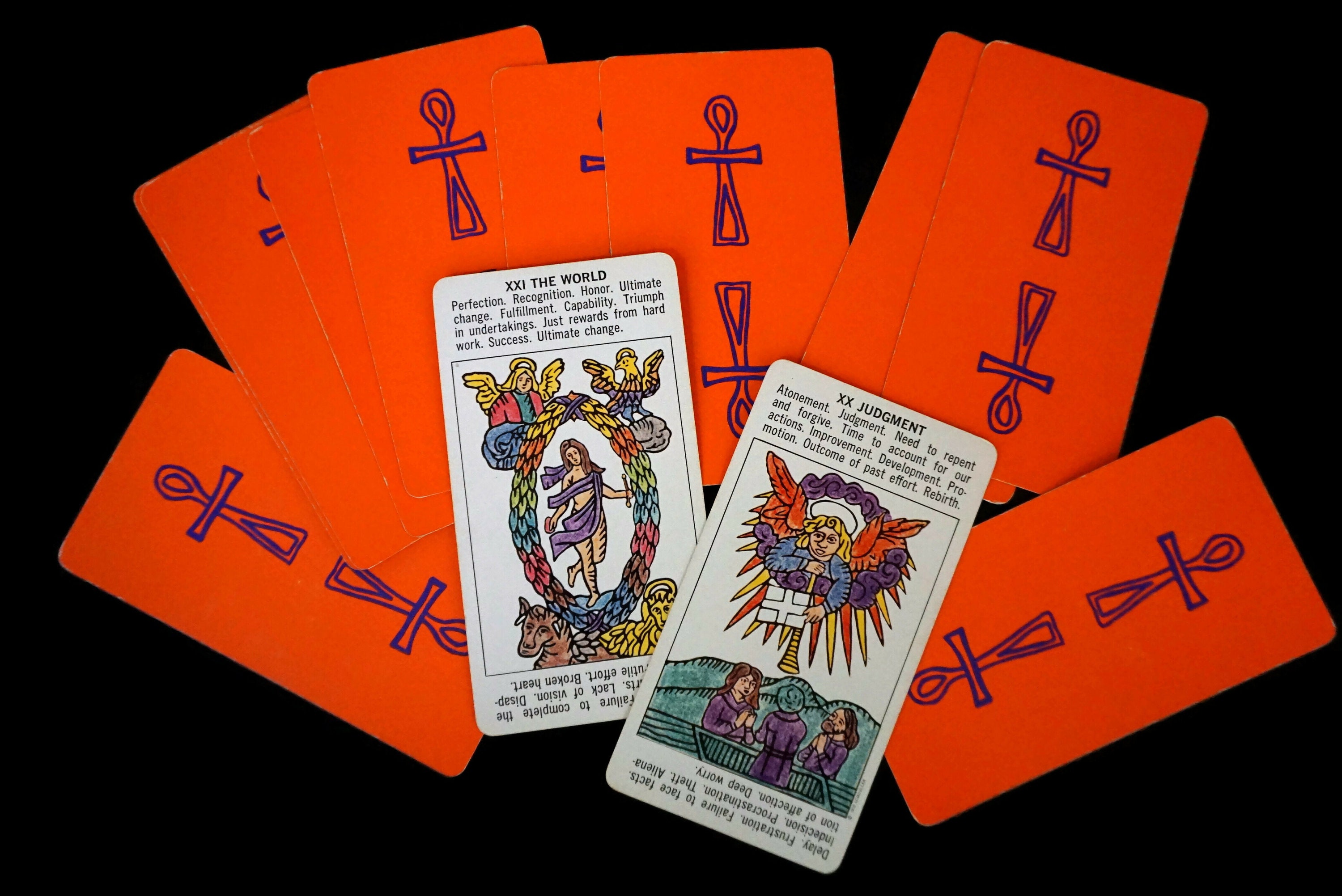 Tarot Card Starter Deck by AG Muller, Vintage Fortune Telling and