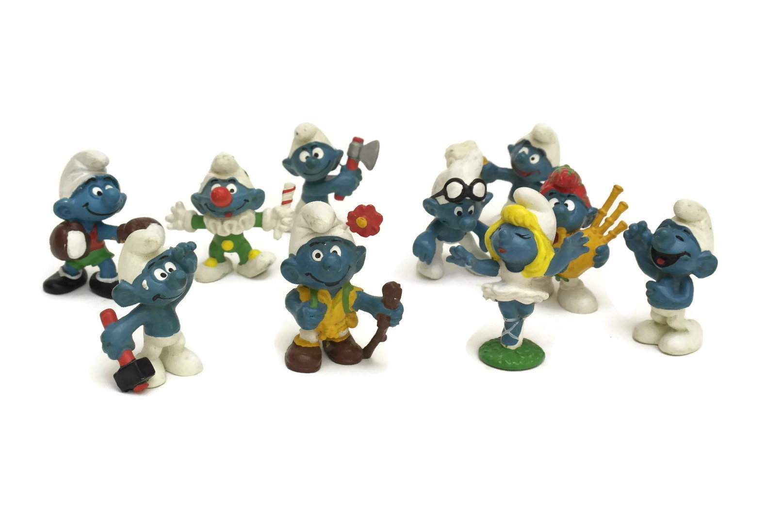 original smurf figurines